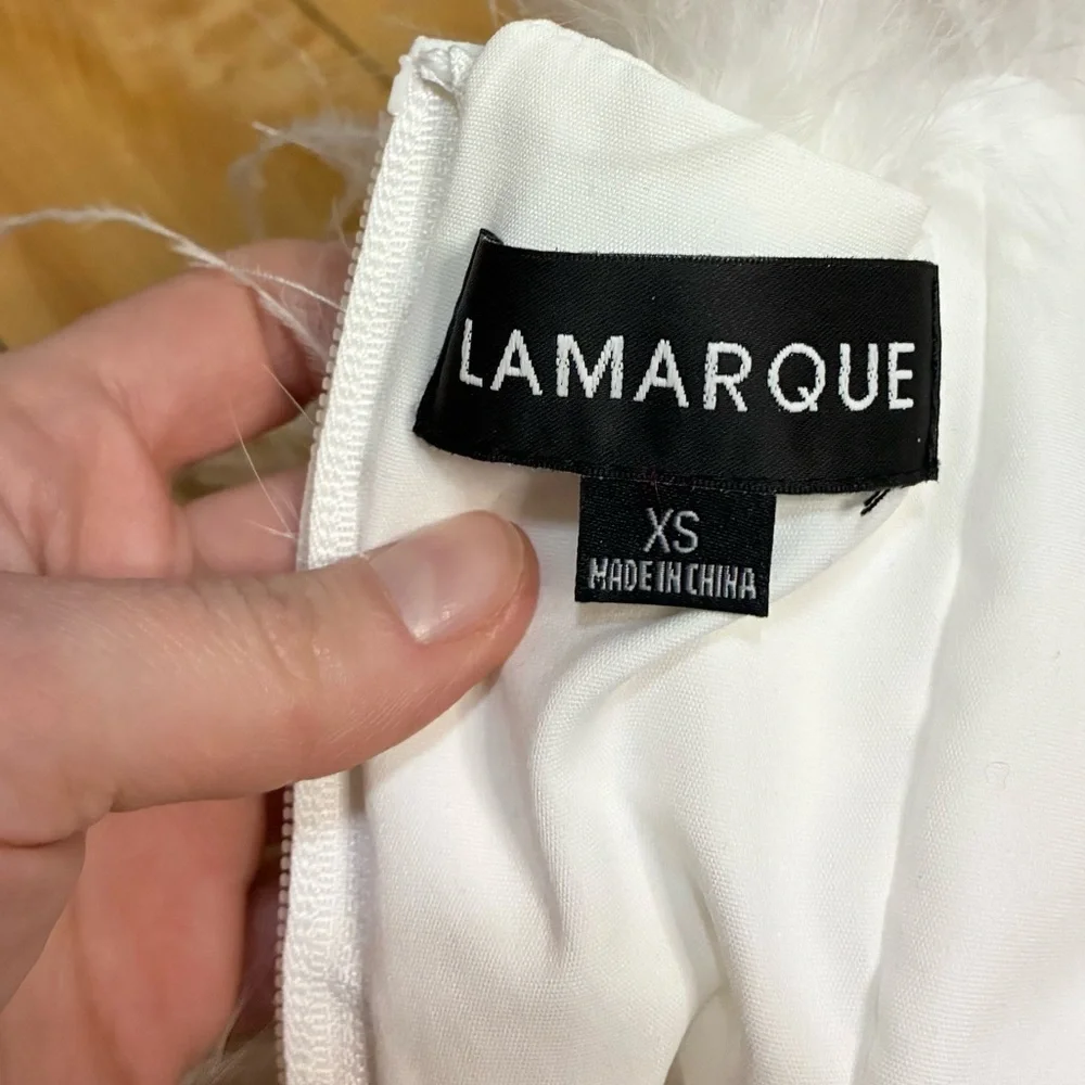 Lamarque Zaina Feather Bustier - Picture 6 of 9